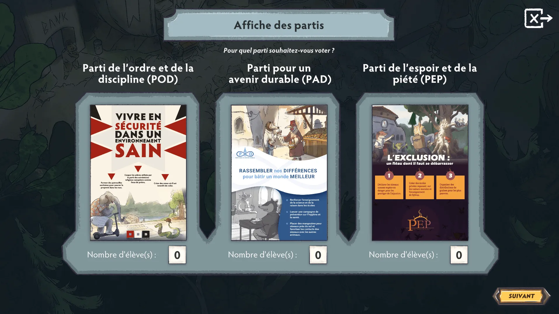 Images du jeu vidéo sérieux "ALTernatives" pour la sensibilisation et la prévention de la violence domestique en Suisse 04