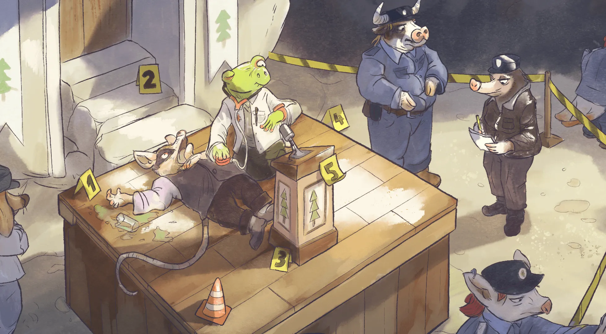 Images du jeu vidéo sérieux "ALTernatives" pour la sensibilisation et la prévention de la violence domestique en Suisse 03