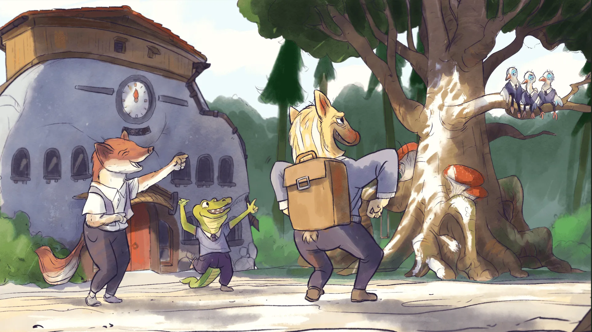 Images du jeu vidéo sérieux "ALTernatives" pour la sensibilisation et la prévention de la violence domestique en Suisse 05