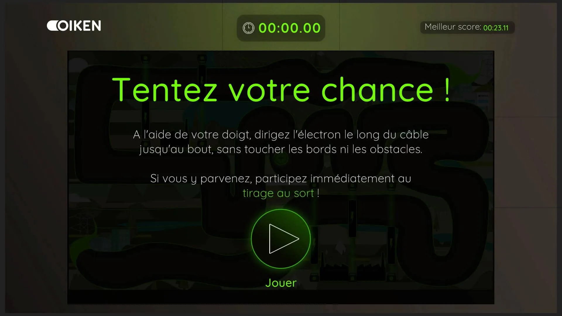 Images du jeu vidéo concours "Beeper" développé pour animer vos événements par une entreprise suisse DNA Studios 01